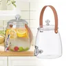 Distributeur boissons transparent borosilicate robinet… – vue 3