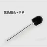 Brosse toilette inox manche longue lot deux têtes nylon… – vue 4