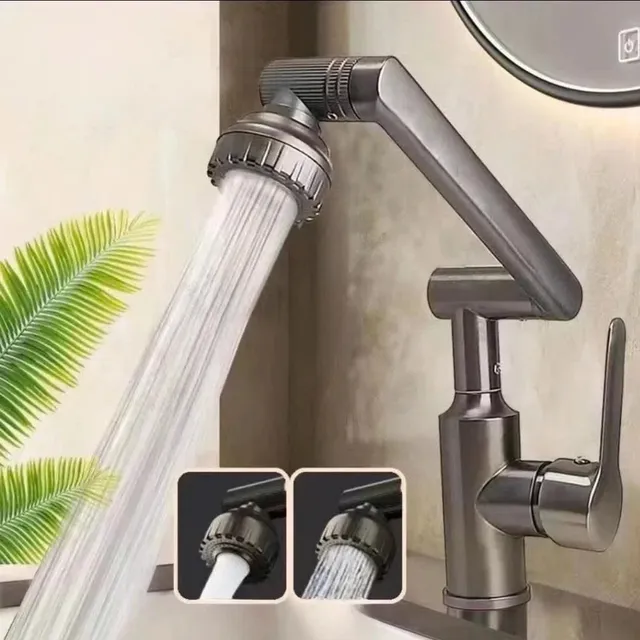 Universel 1080 ° Robinet rotatif double mode – vue 2