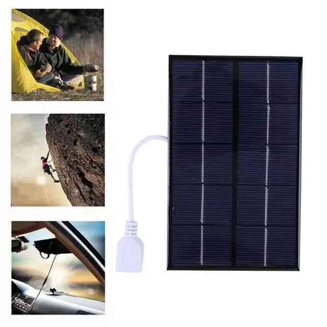 Panneau de charge solaire 5W 5V – vue 3