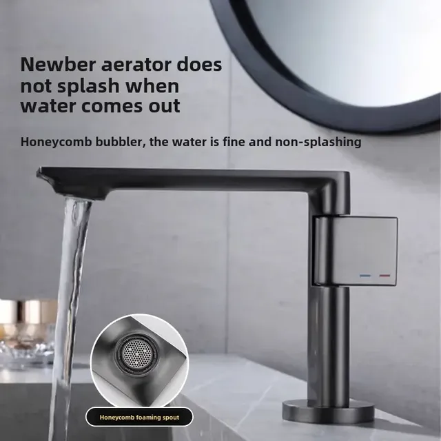 Mitigeur lavabo vasque monocommande monotrou pont monté… – vue 3