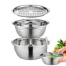 Ensemble de bassin en acier inoxydable – vue 3