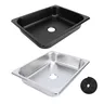 Évier cuisine carré acier inoxydable 304…