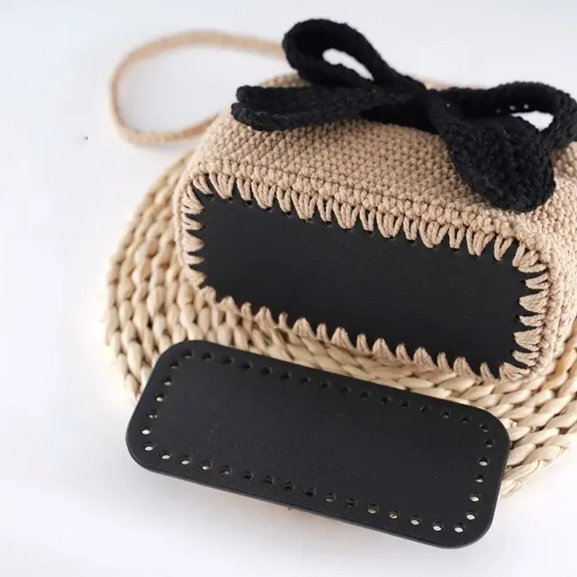 Sac Astronomique Ovale Long en Cuir PU avec Trous – vue 6
