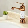 Stenoc robinets de lavabo dorés – vue 3