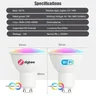 EWelink GU10 ampoule WiFi Zigbee RGB LED lampes à… – vue 2