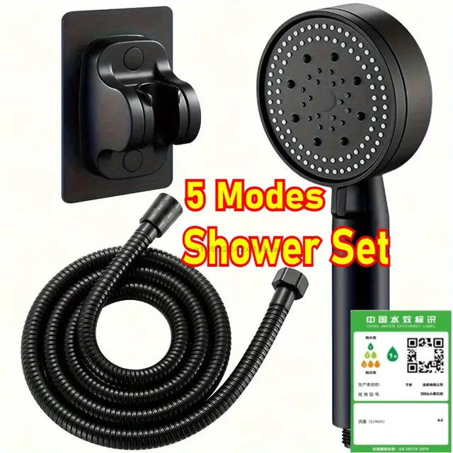 Pommeau de douche à main haute pression avec support et…