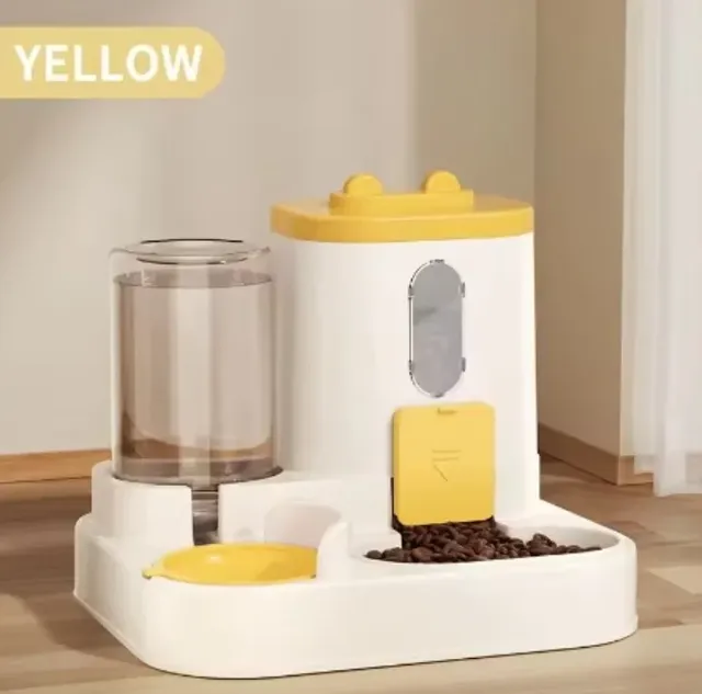 Distributeur d'eau et de nourriture pour chat 2 en 1 – vue 4