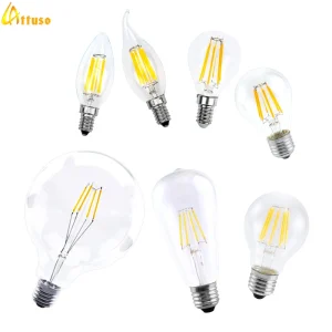 Ampoule LED 220V C35 A60 ST64 G80 G95 G125 lampe à LED E14 E27 lumière à Filament LED 2W 4W 6W 8W boule de verre Bombillas LED Edison COB ampoule Ampoule LED 220V C35 A60 ST64 G80 G95 G125 lampe à LED E14 E27 lumière à Filament LED 2W 4W 6W 8W boule de verre Bombillas LED Edison COB ampoule
