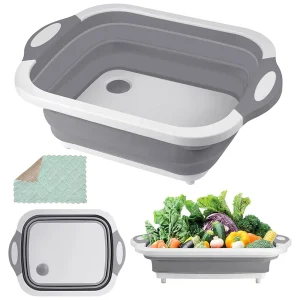 Bassin de lavage pliant domestique, bassin pliable en plastique, pieds d’évier portables, bassin de camping extérieur, bassin de voyage, E27 Bassin de lavage pliant domestique, bassin pliable en plastique, pieds d’évier portables, bassin de camping extérieur, bassin de voyage, E27