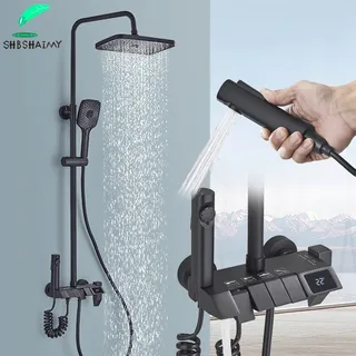 Ensemble de douche numérique Piano