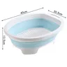 Bassin de planche à laver pliable pour le lavage des mains – vue 6