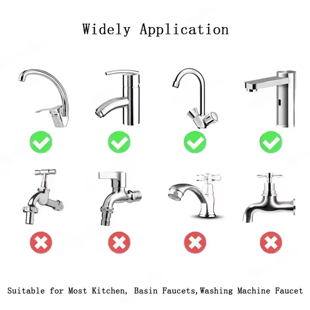 1 pièce 1080 ° Extension de robinet de cuisine pivotante… – vue 6