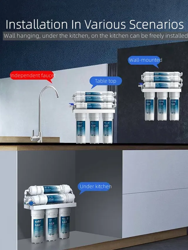 5 étapes filtre à eau purificateur ménage nettoyeur… – vue 6
