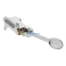Robinetterie pédale commande pied inoxydable chromé… – vue 2