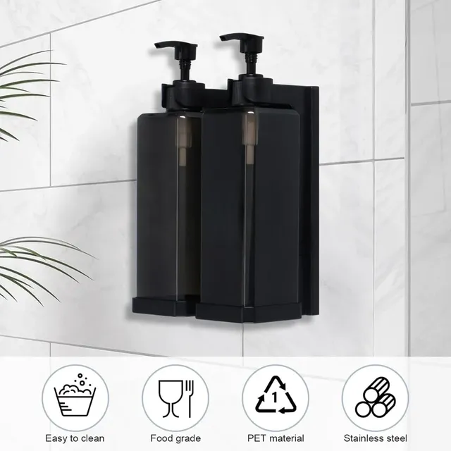 Distributeur mural rechargeable de Gel douche – vue 6