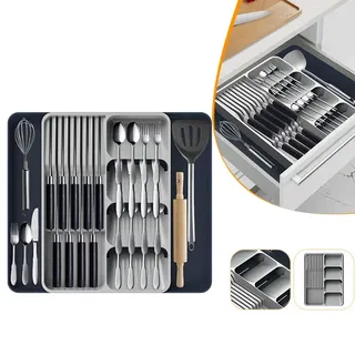 Organisateur extensible réglable modulaire plateau amovible…