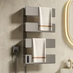 Porte-serviettes de salle de bain, radiateur mural, porte-serviettes multicouche, chauffage Intelligent à température constante, barres chauffantes