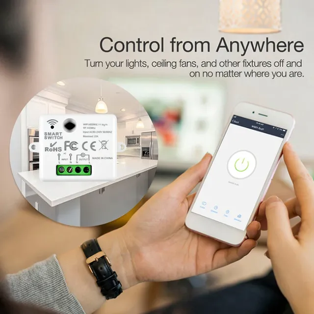 CENFAYA TUYA WiFi interrupteur d'éclairage intelligent… – vue 3
