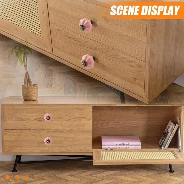 1/12 pièces boutons d'armoire citrouille armoires de… – vue 4