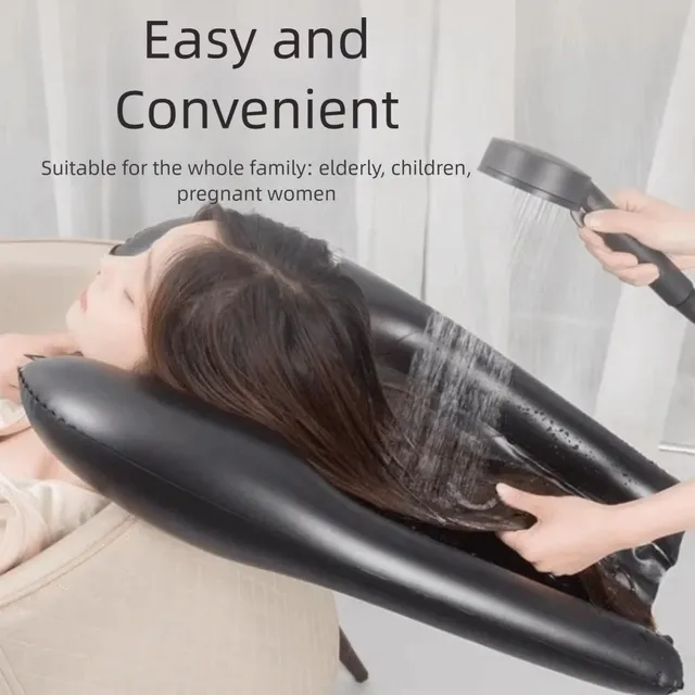 Gonfler rapidement le bassin de shampoing gonflable… – vue 4
