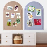 Panneau de fond de photo insonorisé, fond de message INS, panneau d&rsquo;affichage mural en feutre, décoration de panneau d&rsquo;affichage, avis, gérer les messages