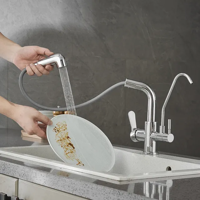 Robinet cuisine tactile capteur infrarouge mainslibres… – vue 4