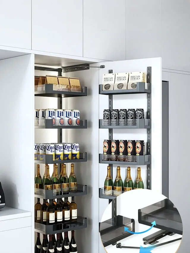 Armoire de cuisine haute à 6 niveaux – vue 3