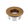 Anneau tropplein lavabo rond cuivre laiton chromé… – vue 2