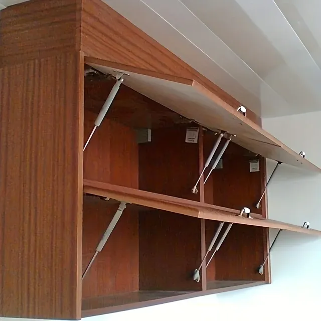 Quincaillerie pneumatique 1 pièce: charnière de meuble – vue 5