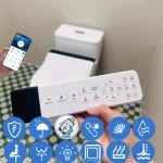 App intelligente siège de toilette Jet toilettes Japonais Cuvette Japonaise Wc numérique Tapa Inodoro Inteligente Japones siège toilettes japonaises