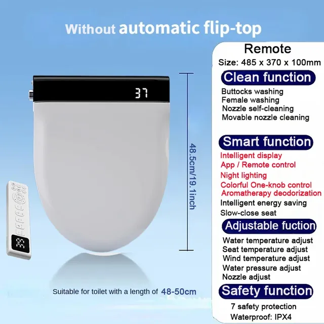 App siège de Bidet couvercle automatique pour sanitaire… – vue 3