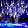 Lumières de pluie de météorites à LED – vue 2
