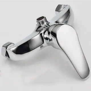Robinet de douche mural en alliage de zinc/cuivre