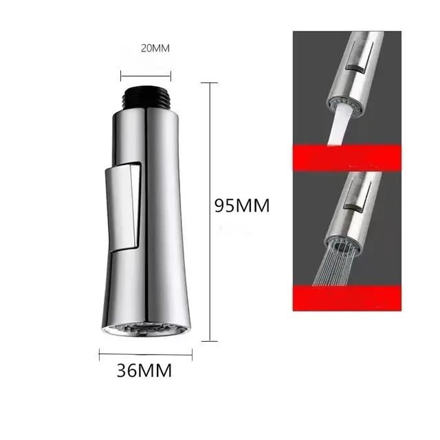 Robinet de cuisine pomme de douche extractible pomme de… – vue 4