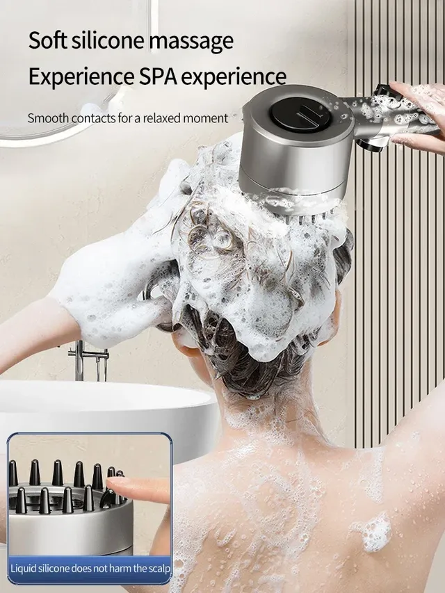 Pommeau de douche haute pression 6 en 1 – vue 4