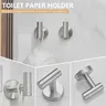 Ensemble de matériel de salle de bain Accessoires Acier… – vue 5