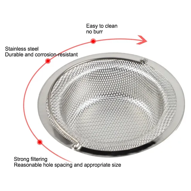 Drain de cheveux Srceen pour aliments de cuisine – vue 3