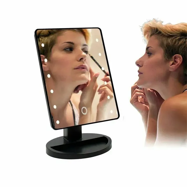 Miroir maquillage bureau socle compact rectangulaire… – vue 3