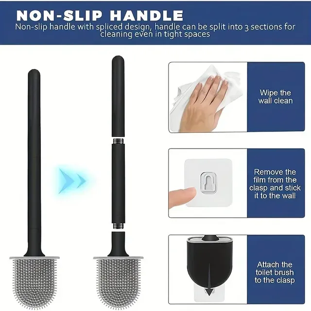 Brosse de toilette en Silicone – vue 6