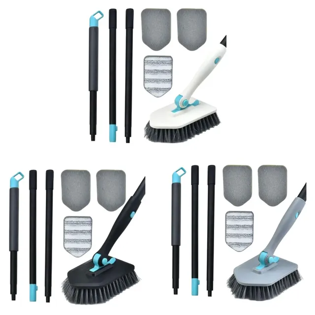 Balai brosse télescopique extensible réglable pivotante… – vue 2