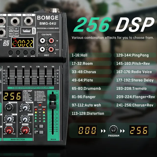 BOMGE Nouveau modèle de mixage compact – vue 5