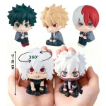 PVC |    (MHA) : Tomura Shigaraki / Izuku Midoriya / Katsuki Bakugo My Hero Academia Figurine mignonne en PVC Chibi |   Jouet à collectionner