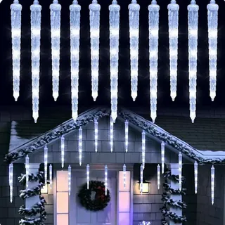 Guirlande lumineuse extérieure stalactite LED blanc froid tubes…
