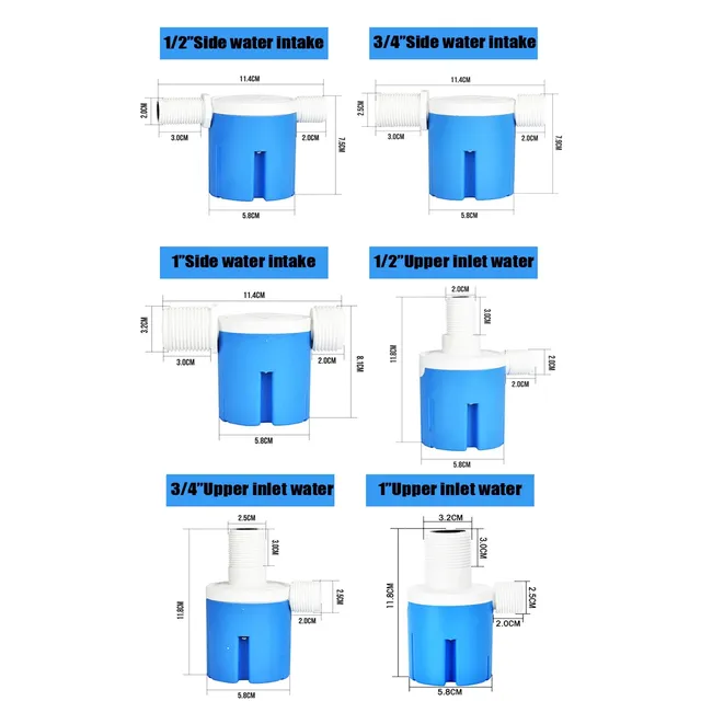 Vanne de contrôle automatique du niveau d'eau – vue 7