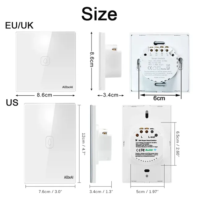 EWeLink Wifi interrupteur de chaudière interrupteur… – vue 6