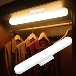 Lumière LED moderne pour miroir de maquillage, avec 3 Modes de couleur, Rechargeable par USB, pour miroir de maquillage, coiffeuse de chambre à coucher