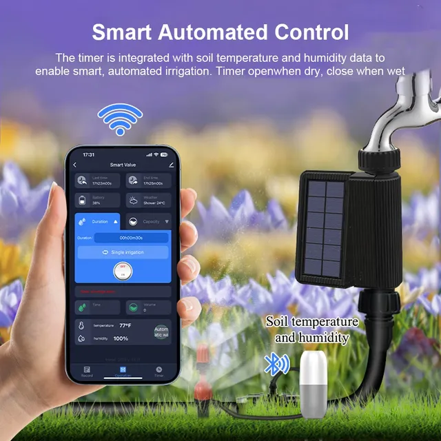 Minuterie d'arrosage intelligente Tuya Wifi – vue 2