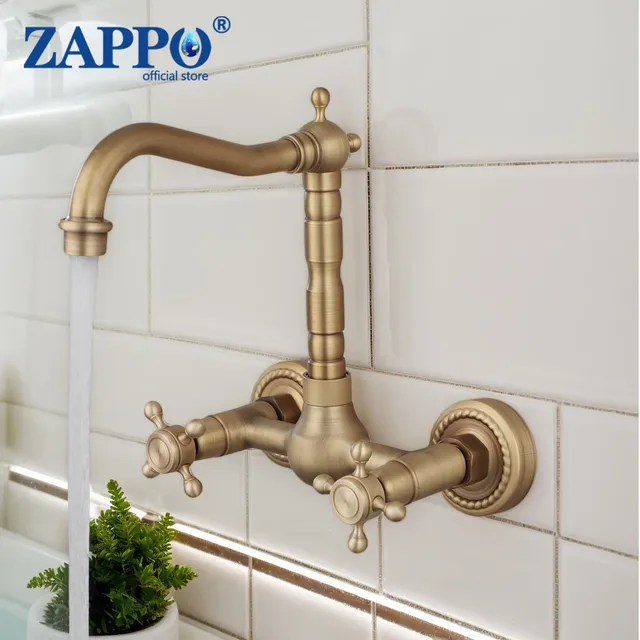 ZAPPO robinet de lavabo de salle de bains en laiton – vue 2