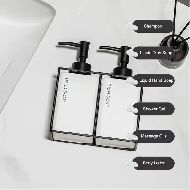 Bouteilles distributrices de Lotion en céramique – vue 5